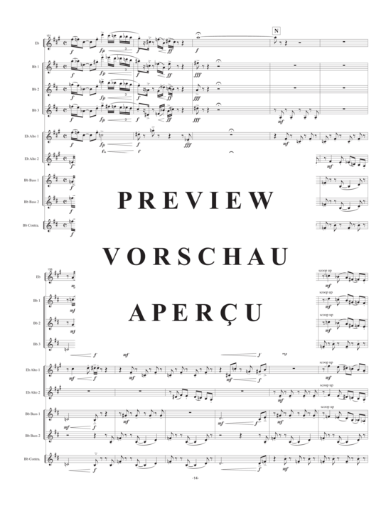 Product gallery: Page 20 of 21 Brom Bones , , (9-part clarinet choir)