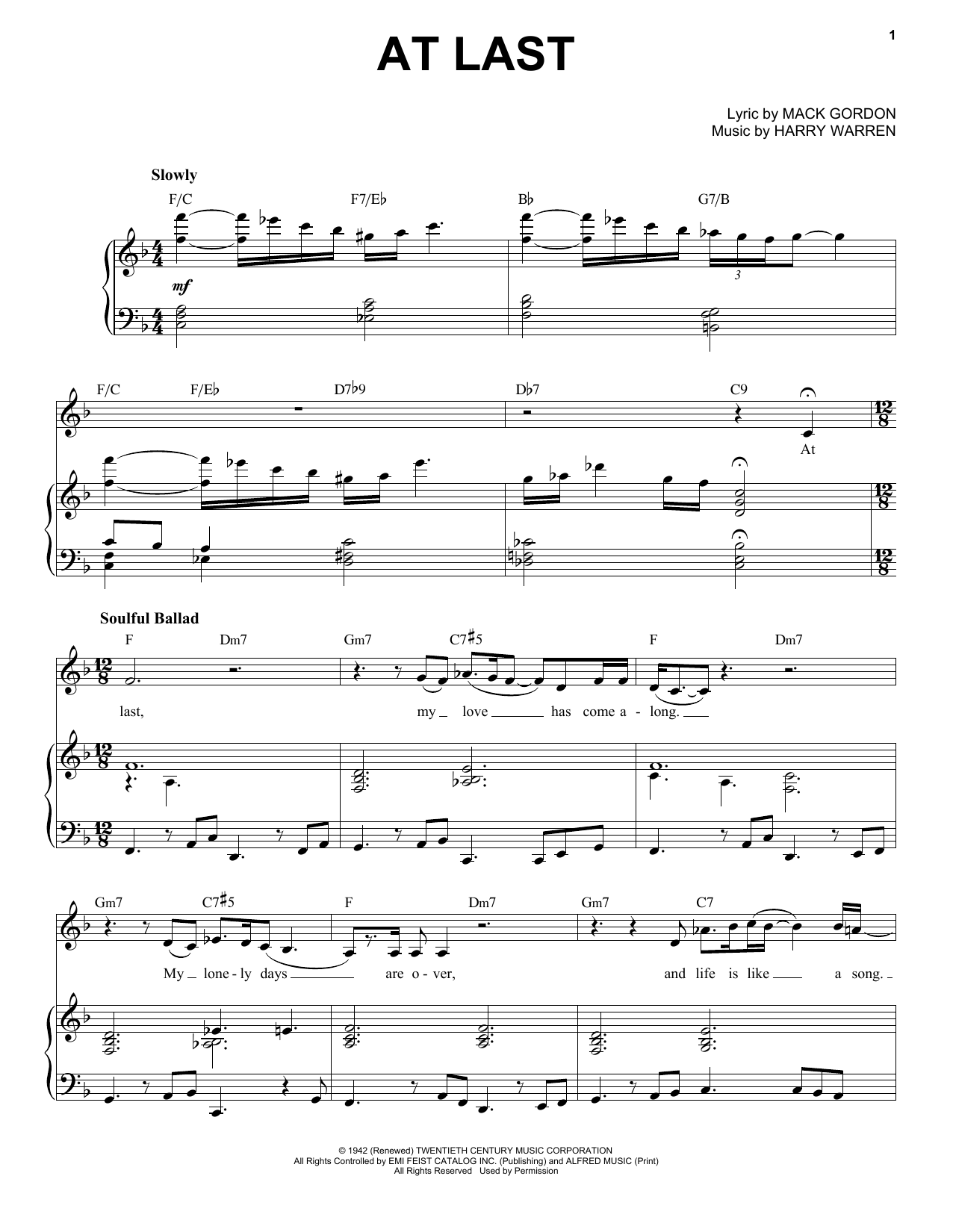 Product picture to:  At Last - Etta James