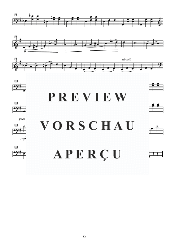 Produktgalerie: Seite 4 von 9 Liebestraum nach dem Balle, , Cello und Kontrabass