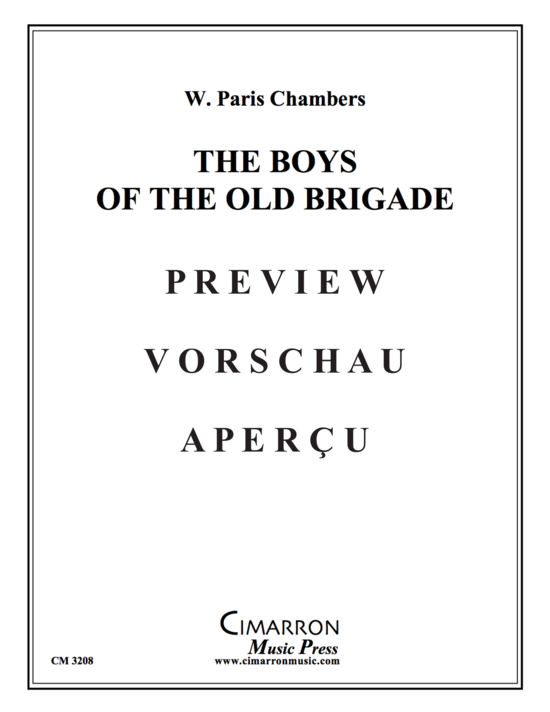 Product gallery: Page 2 of 19 The Boys of the Old Brigade , , (Tuba Quartett EETT)