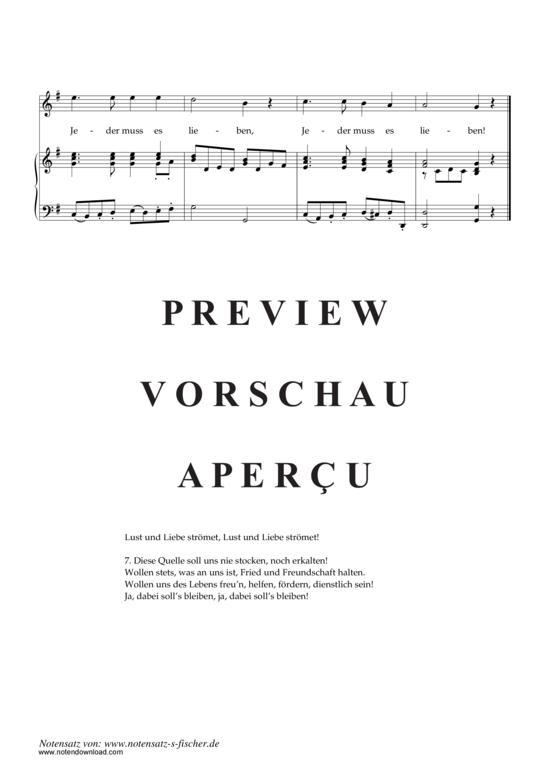 Product gallery: Page 3 of 3 O wie lieblich ist?s im Kreis , , Piano and Voice