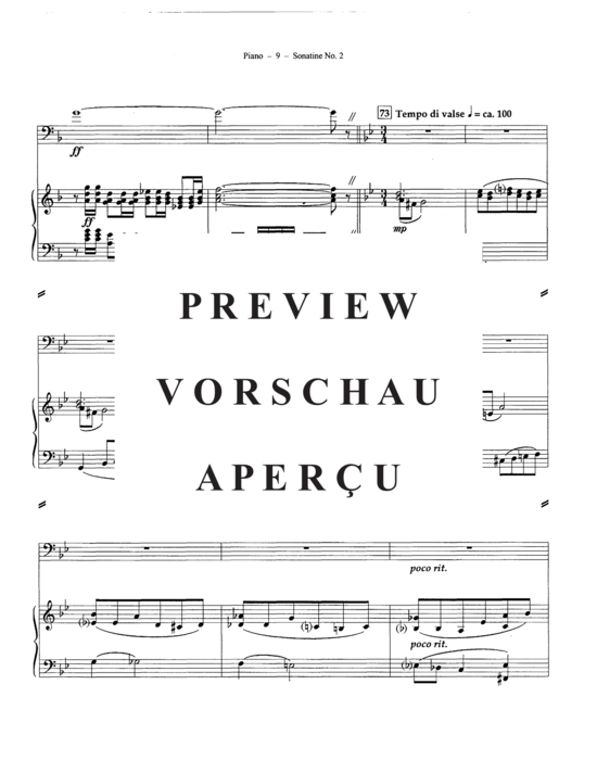 Product gallery: Page 12 of 21 Sonatine No 2 , , (trombone/euphonium or tuba + piano)