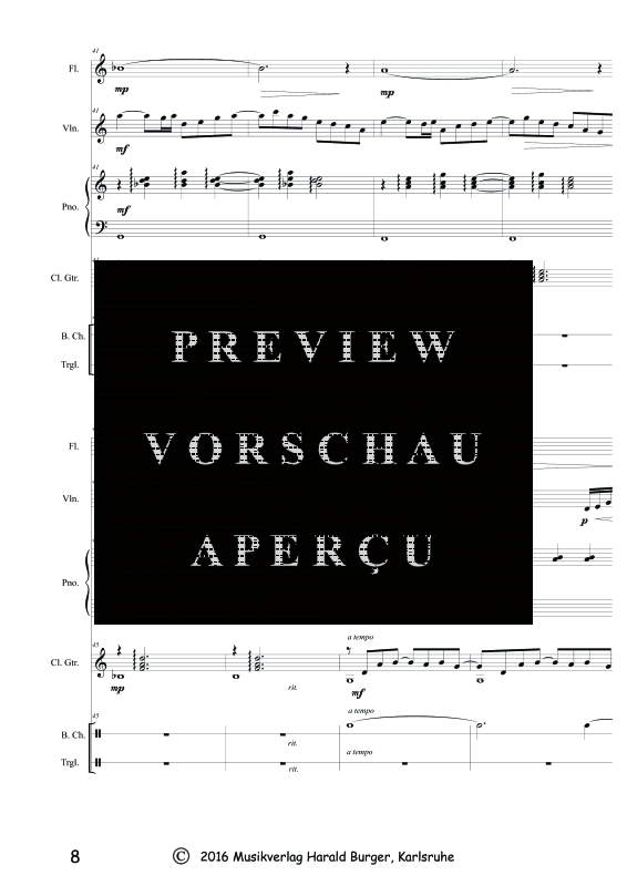gallery: Xitang (Partitur), , Gemischtes Ensemble