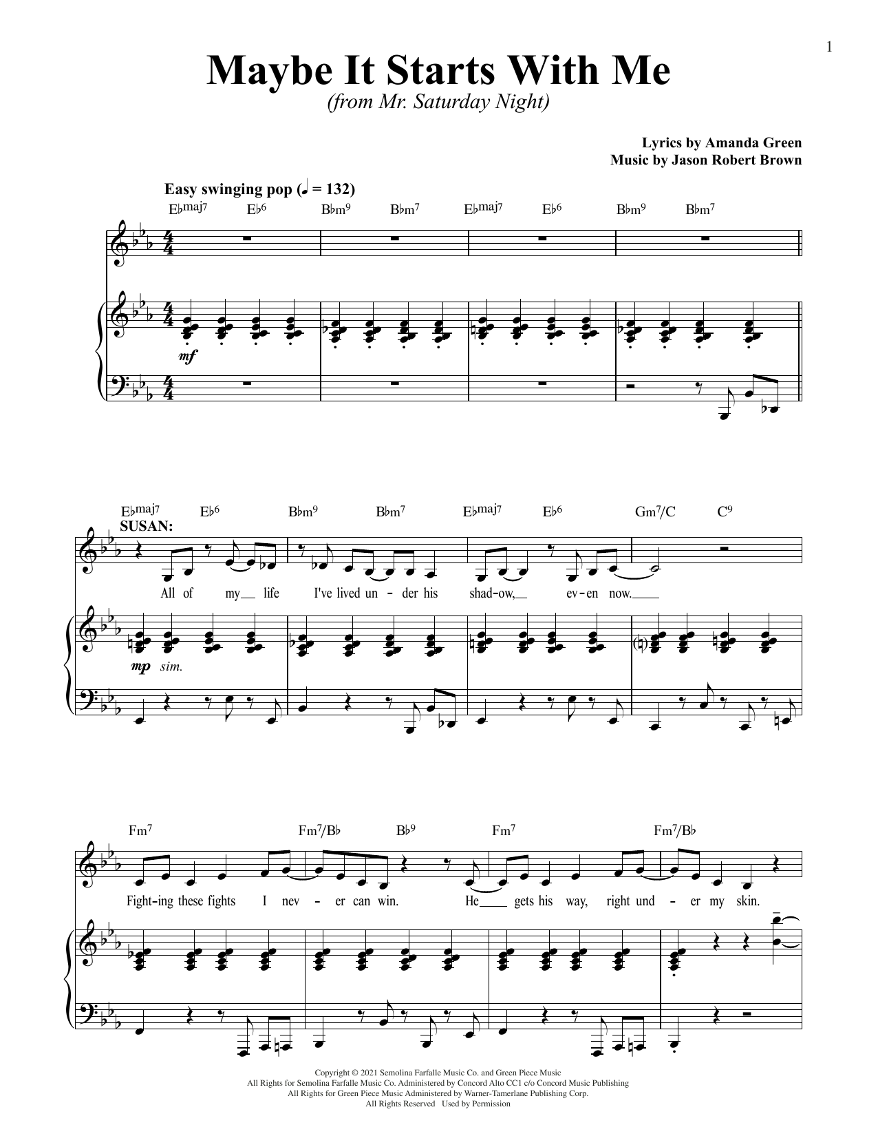 Produktbild zu: Maybe It Starts With Me (from Mr. Saturday Night)