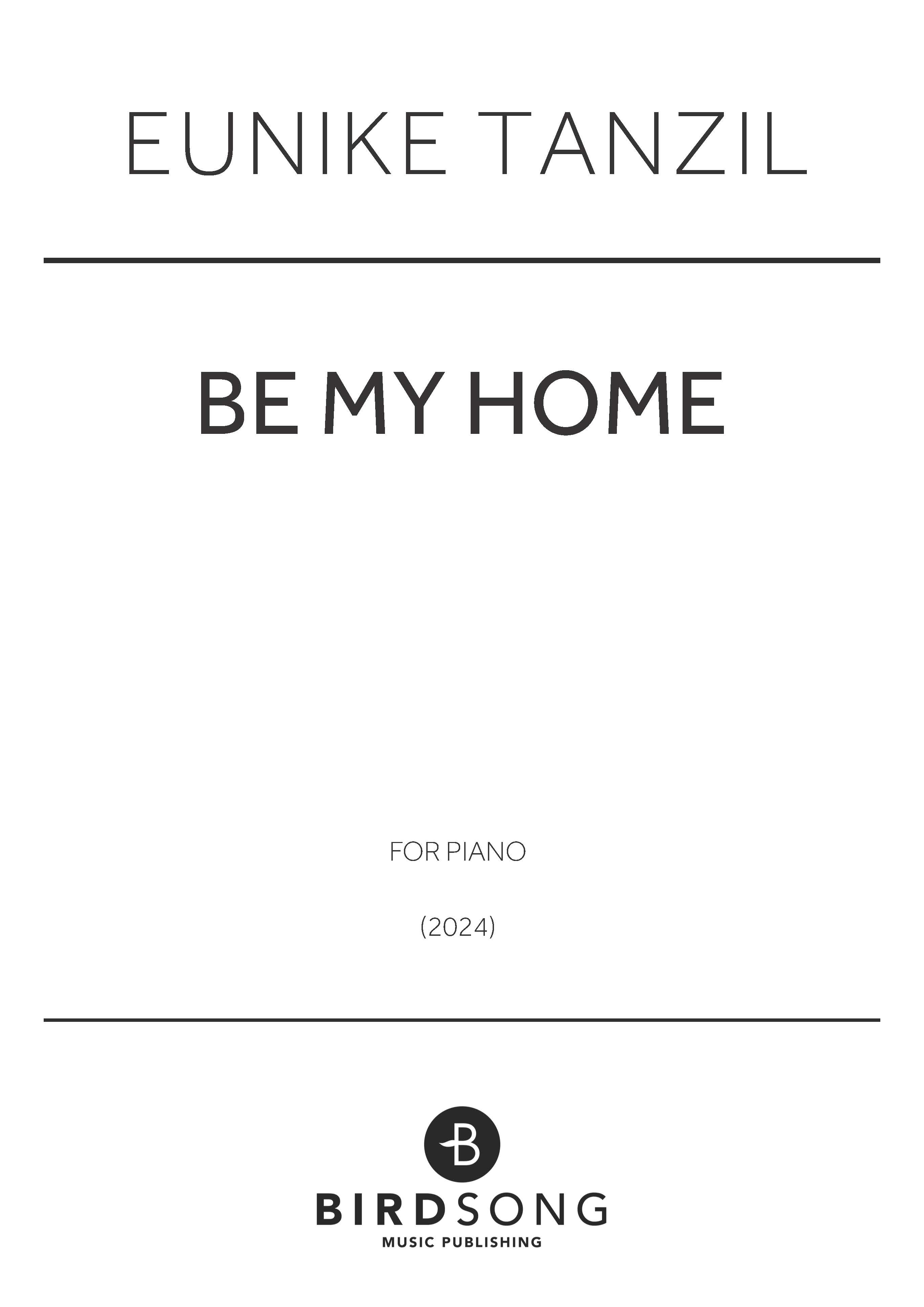 cover: Be My Home, Eunike Tanzil