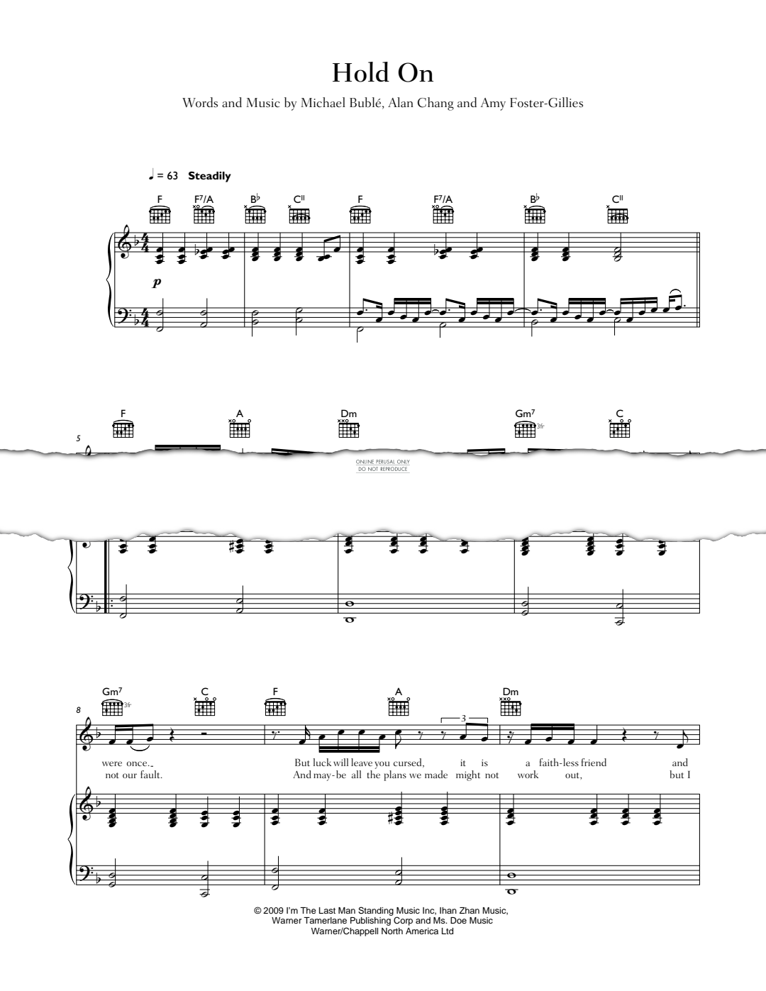 Produktbild zu: Hold On