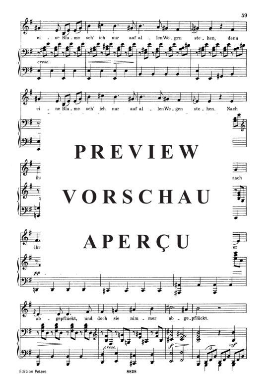 Product gallery: Page 4 of 10 Im Walde D.834, , Low Voice and Piano