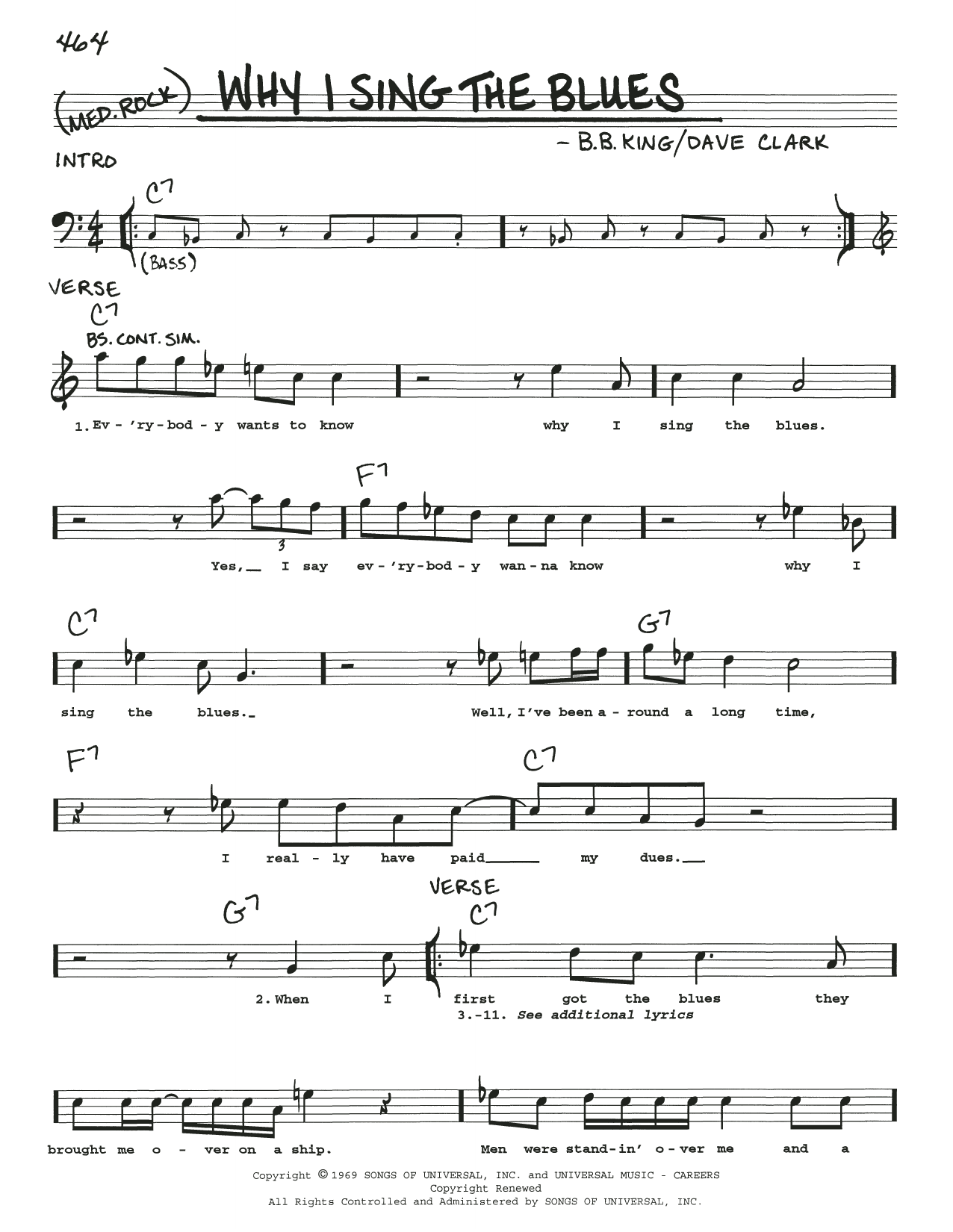 Product picture to: Why I Sing The Blues