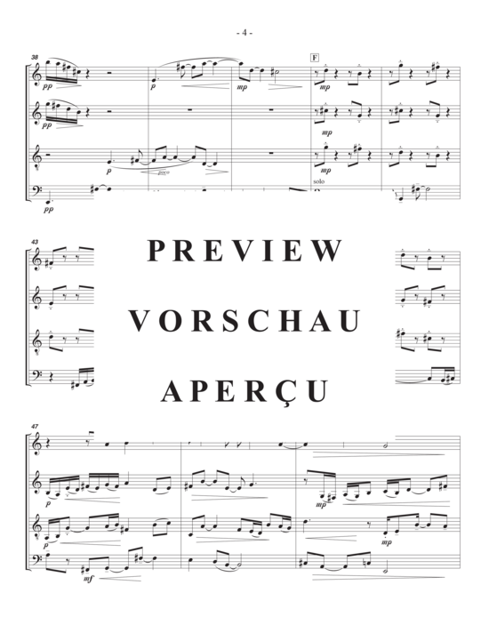 Product gallery: Page 6 of 18 Once More , , (Saxophonquartett SATB)