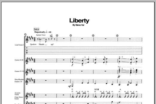 Produktgalerie: Seite 1 von 1 Liberty, Steve Vai, Gitarre