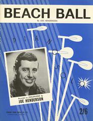 cover: Beach Ball, Joe Henderson, Klavier