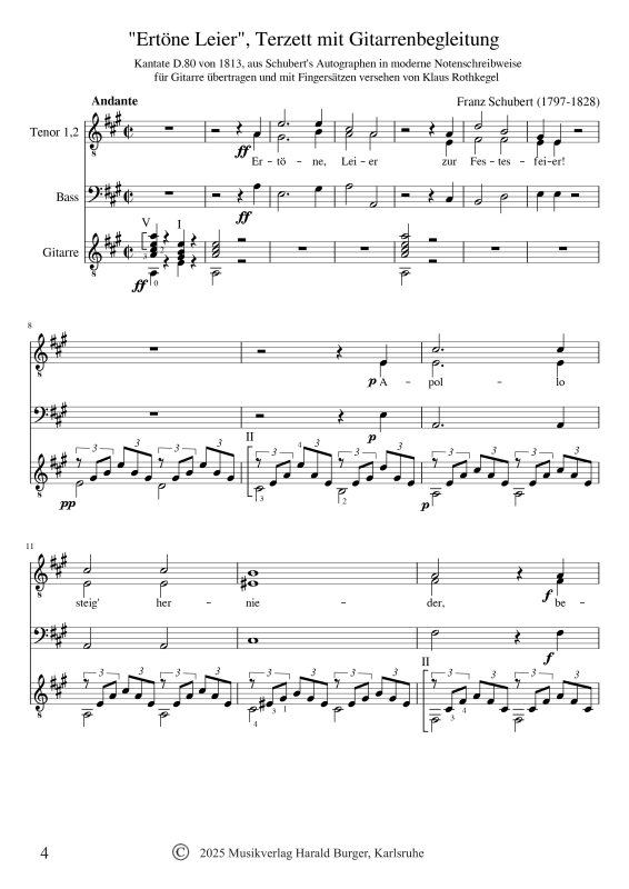 Product gallery: Page 1 of 11 Ertöne Leier, , (Vocals TTB and guitar)