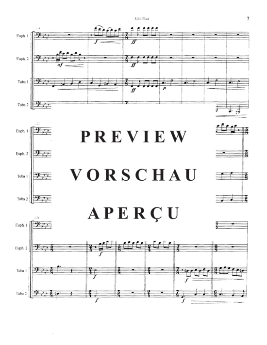 Product gallery: Page 11 of 20 Amalthea , , (Tuba Quartett EETT)