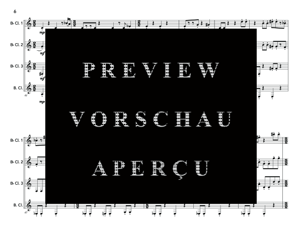 Product gallery: Page 10 of 11 Duke Front Five, , (Clarinet Quartet)