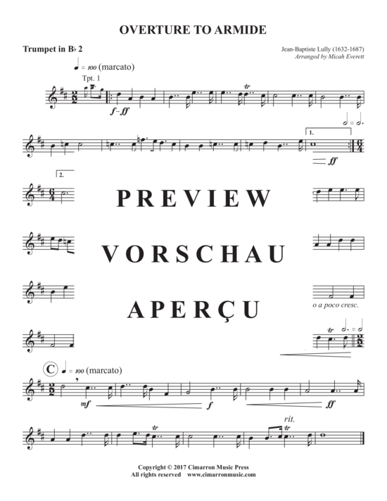 Produktgalerie: Seite 7 von 10 Ovrture to Armide , , (Blechbläserquintett)