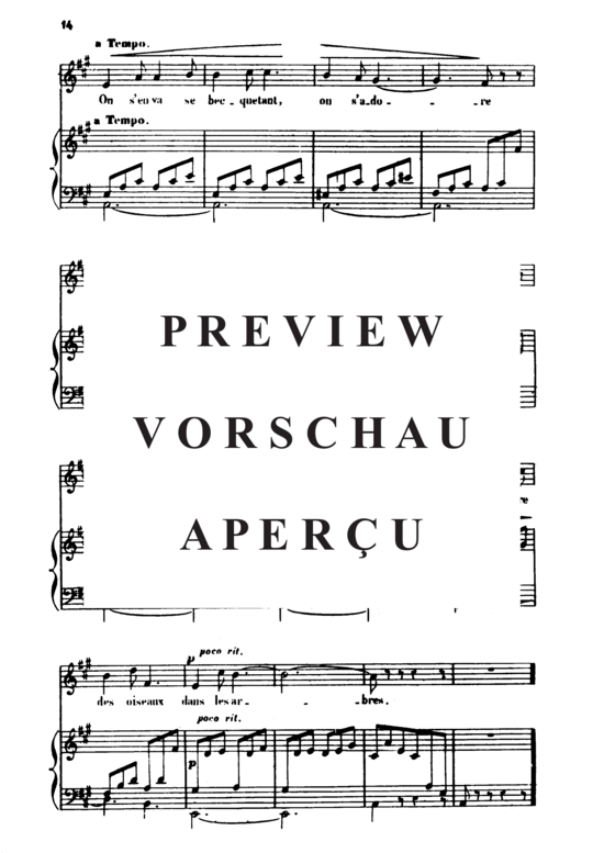 Product gallery: Page 6 of 6 Dans les ruines d'une abbaye Op.2 No.1, , High Voice and Piano