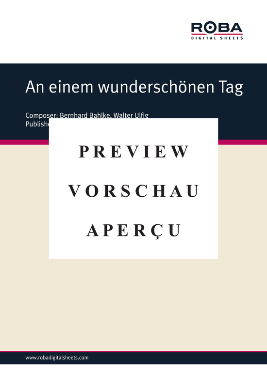 Product gallery: Page 2 of 4 An einem wunderschönen Tag , , (Accordion + underlaid text)
