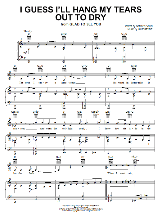 Produktbild zu: I Guess I'll Hang My Tears Out To Dry