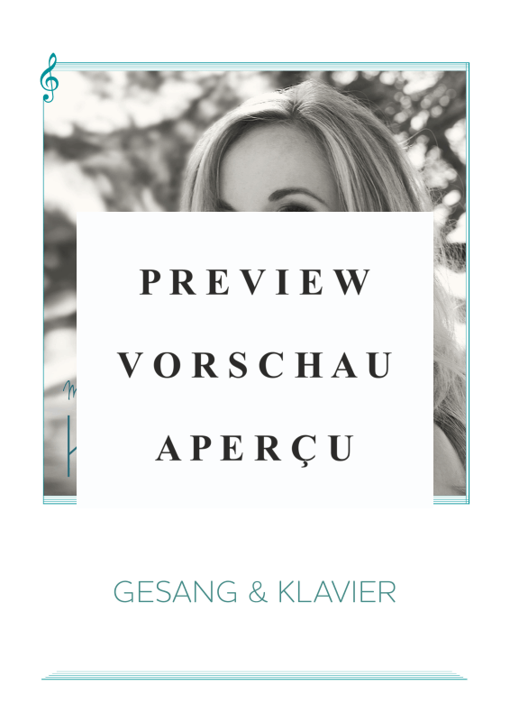 gallery: Mein Herz schlägt für dich, Vera Klima, (voice and piano)