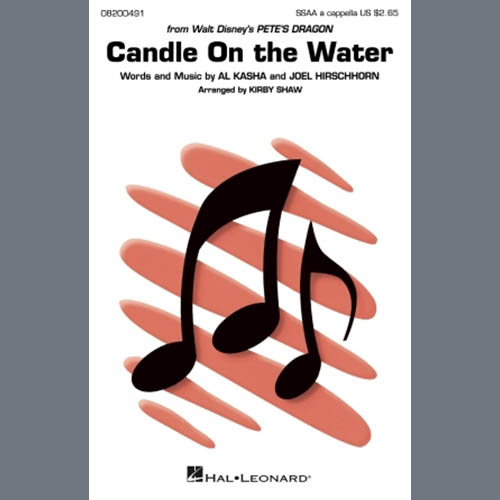 Produktbild zu: Candle On The Water (arr. Kirby Shaw)