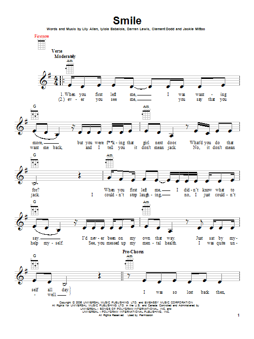 Product picture to:  Smile - Lily Allen