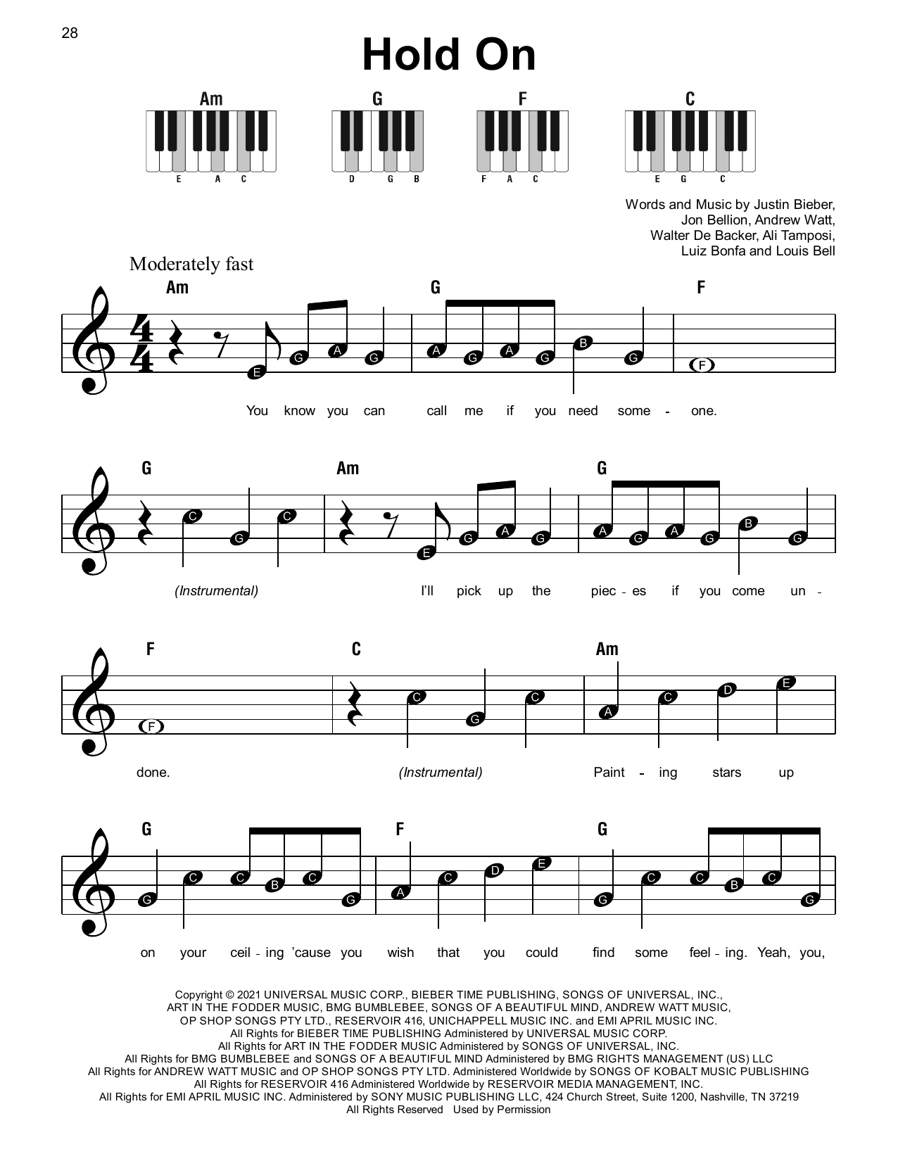 Produktbild zu: Hold On