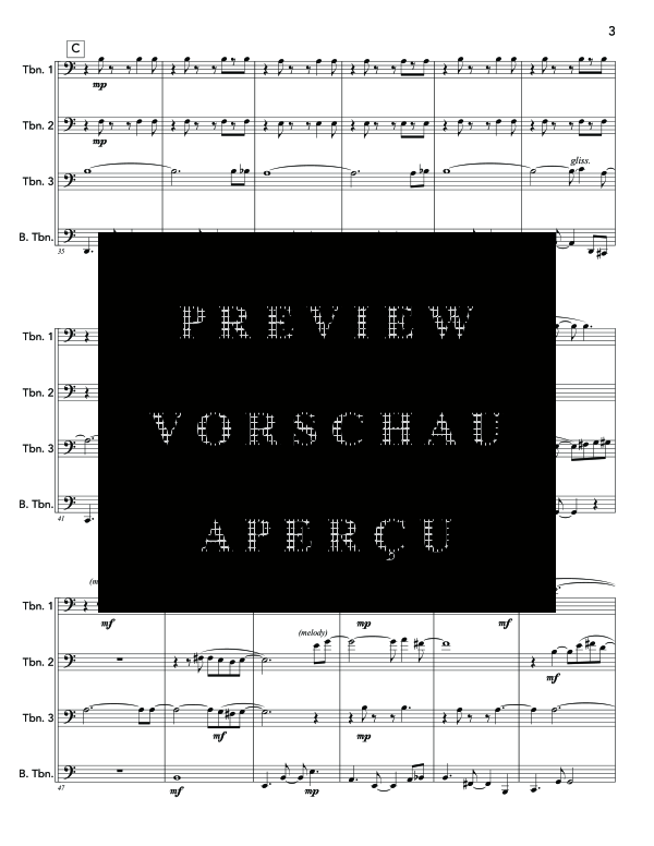 Product gallery: Page 7 of 11 Awaiting Julian (Part II), , (Trombone quartet)