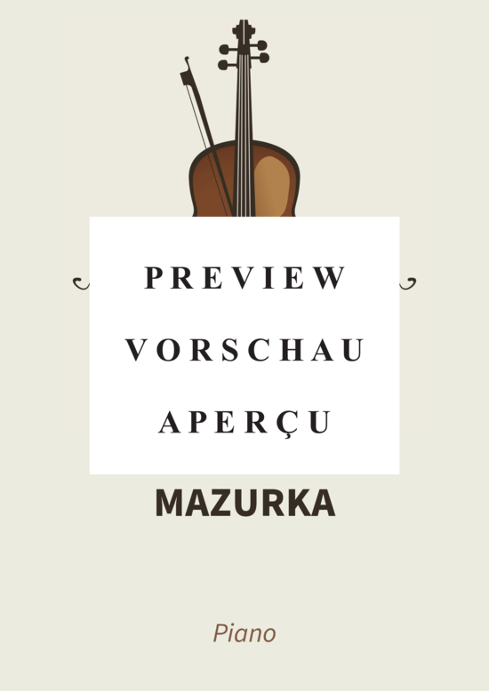Product gallery: Page 2 of 7 Mazurka - pour piano , , Piano Solo