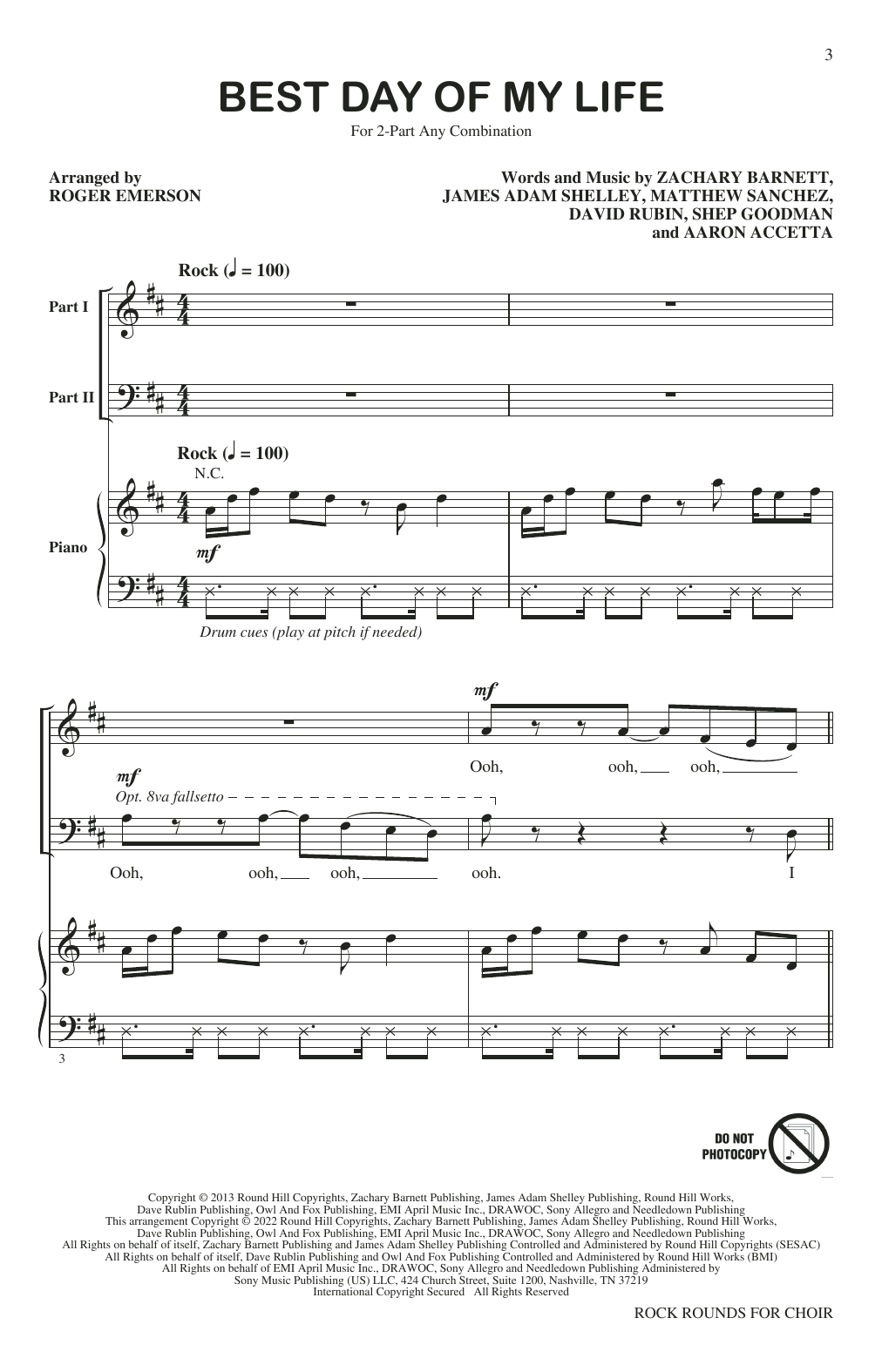 Produktgalerie: Seite 1 von 1 Rock Rounds for Choir, Roger Emerson, Chor