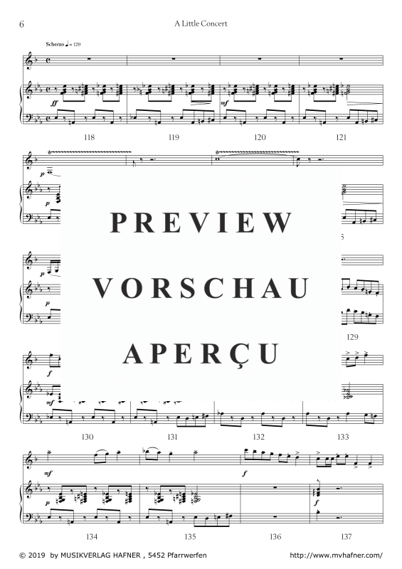 Product gallery: Page 9 of 11 A Little Concert, , (clarinet in Bb and piano)