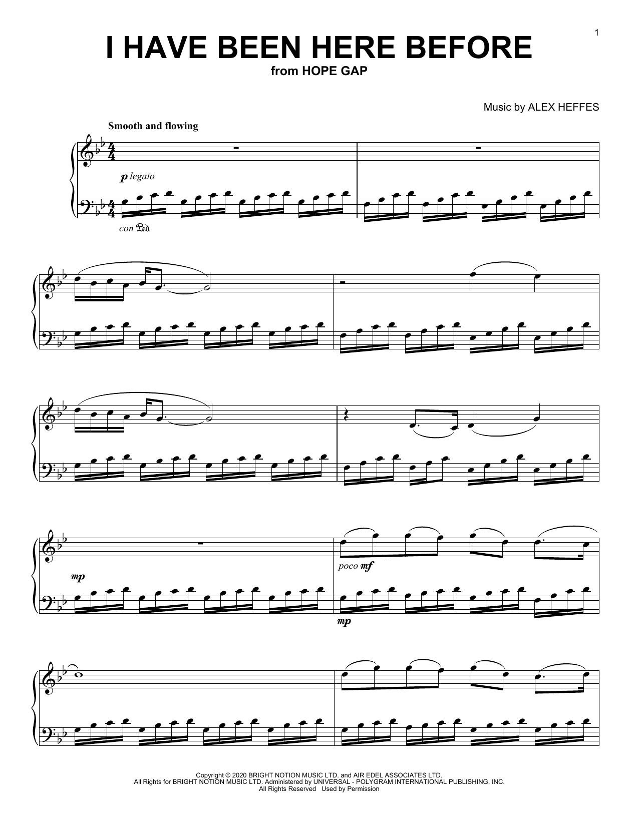 Produktbild zu: I Have Been Here Before (from Hope Gap)