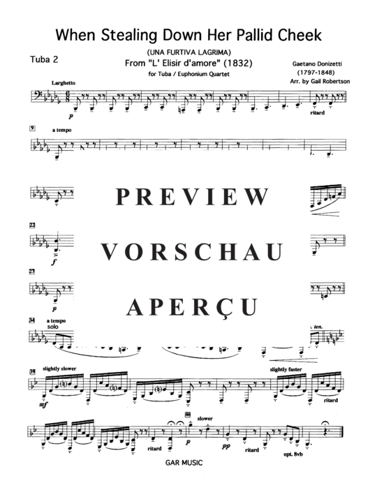 Product gallery: Page 12 of 12 When Stealing Down Her Pallid Cheek , , (Tuba Quartett EETT)