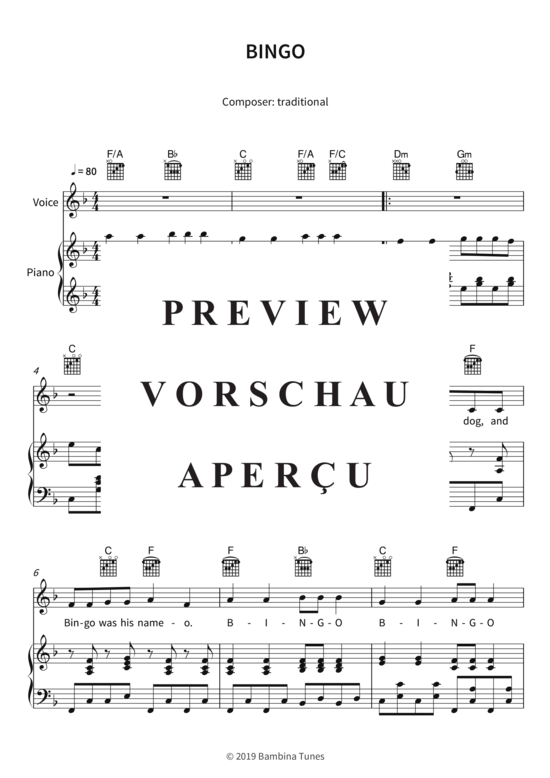 Produktbild zu: BINGOtraditional