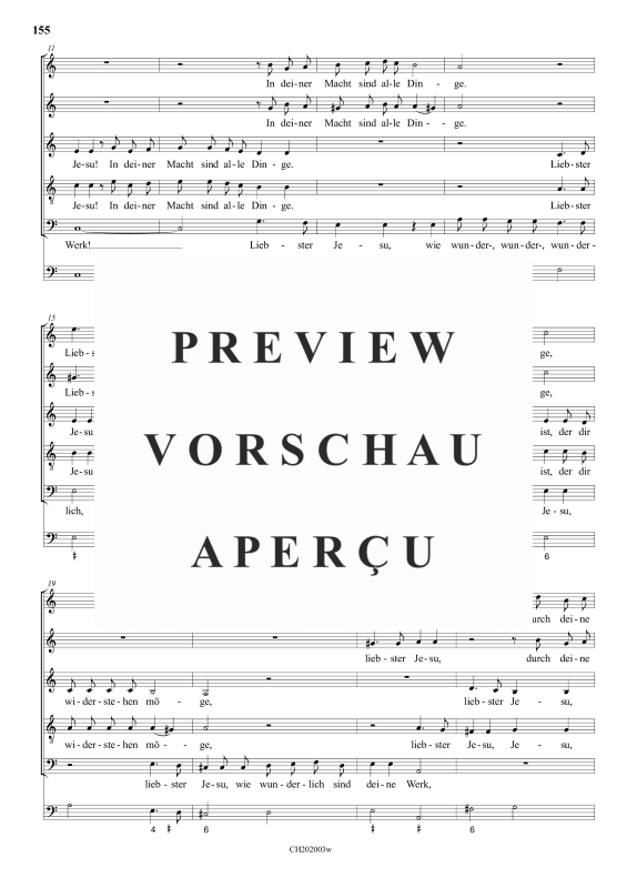 gallery: Liebster Jesu, du König aller Könige , , (Gemischter Chor 5-stimmig)