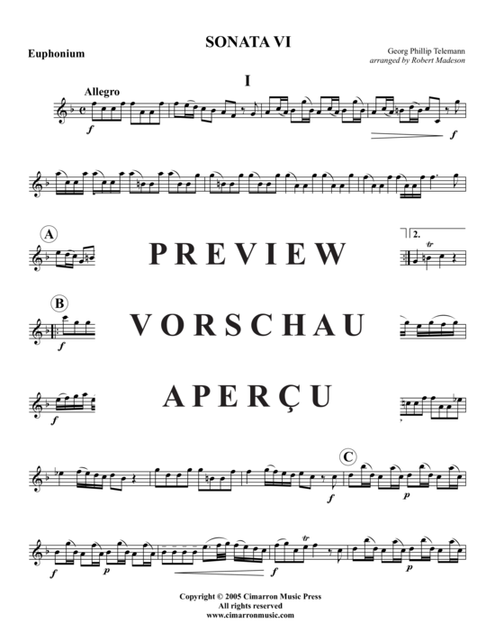 Product gallery: Page 8 of 9 Sonatina VI , , (baritone/pos + piano)