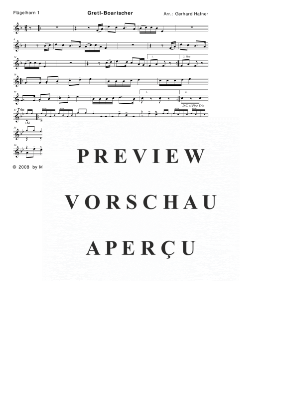 Product gallery: Page 6 of 11 Gretl-Boarischer, , (woodwind and brass)