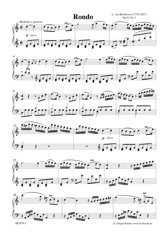 Rondo Op.51 No.1