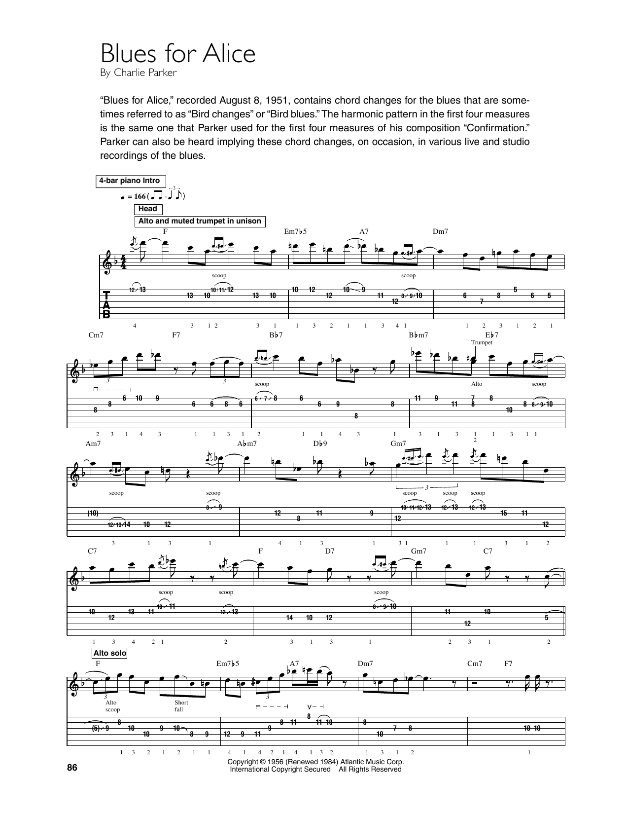 Produktbild zu: Blues For Alice