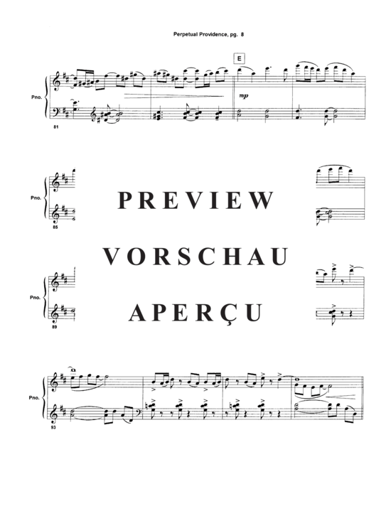 Produktgalerie: Seite 10 von 21 Perpetual Providence , , (Euphonium, Tuba + Klavier)