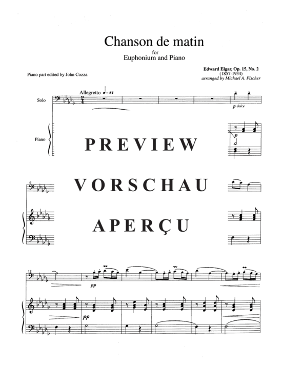 gallery: Chanson de Matin , , (Euphonium + Klavier)