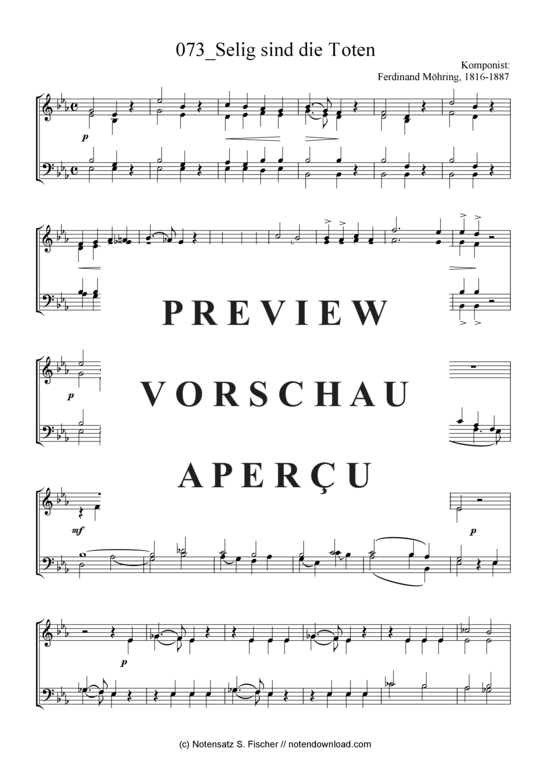 Product gallery: Page 2 of 3 Selig sind die Toten , , Posaunenchor / German Brass Choir