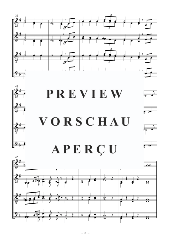 Produktgalerie: Seite 9 von 9 Huldigungsmarsch aus Sigurd Jorsalfar op. 56, Nr. 3, , Posaunenchor