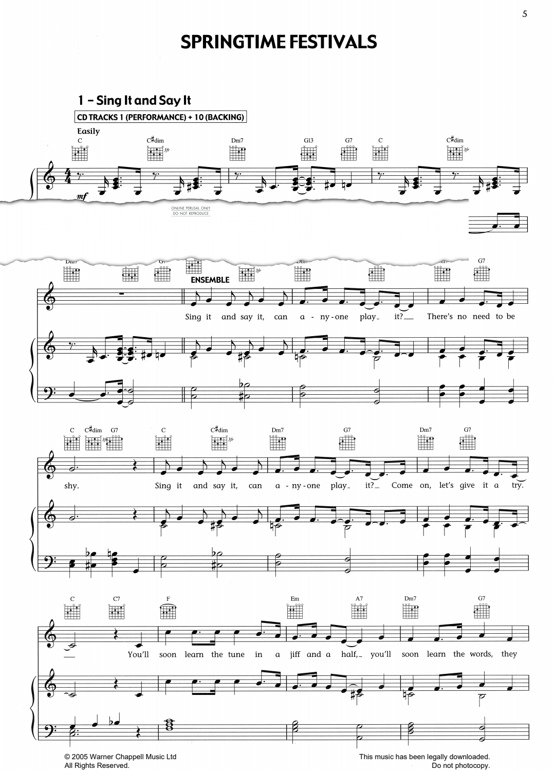 gallery: Sing It And Say It, Gavin Mole