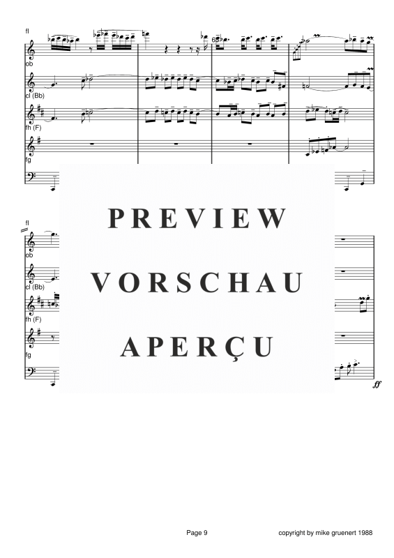 gallery: Sonatine für 5 Bläser, , Holzbläserquintett