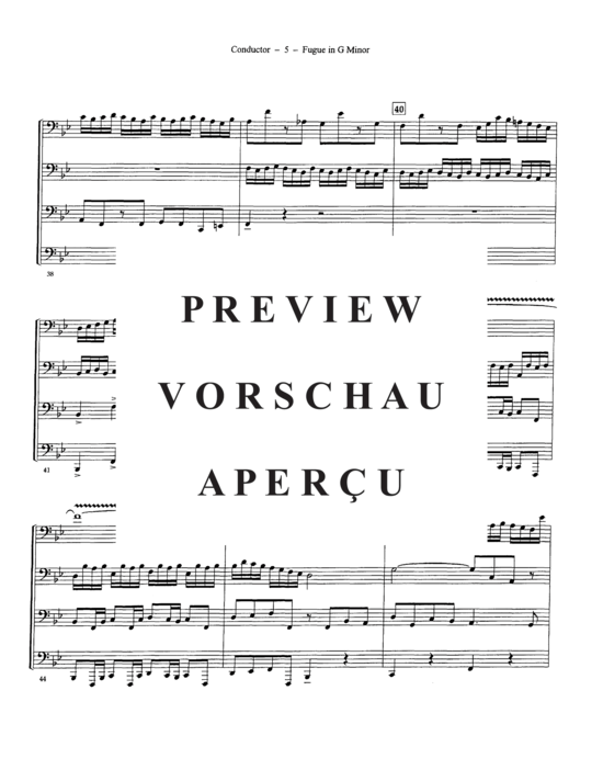 Product gallery: Page 7 of 18 Fugue in G Minor (Little) , ,  (Tuba Quartett EETT)