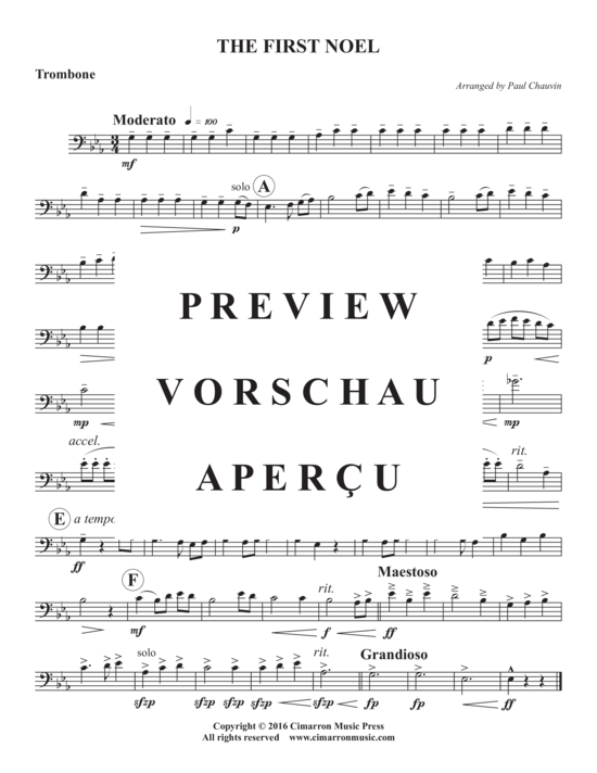 Produktgalerie: Seite 9 von 10 The First Noel , , (Blechbläserquintett)