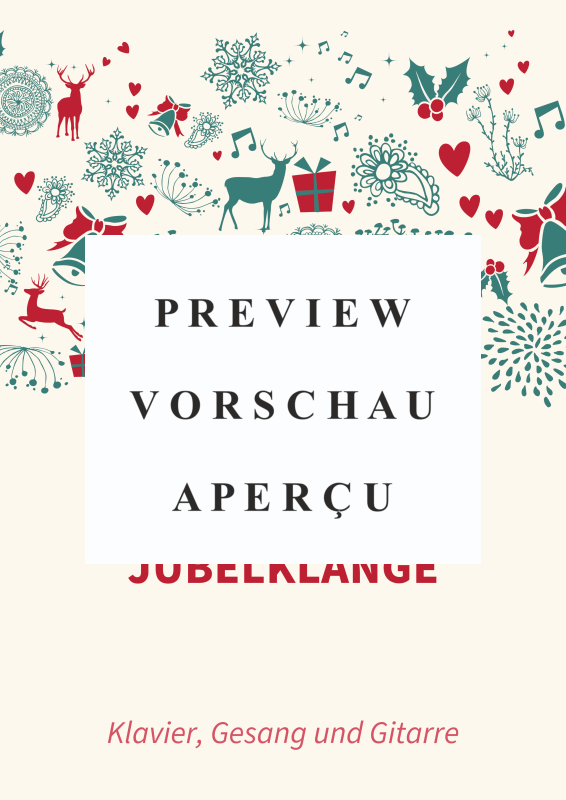 gallery: Jubelklänge - Fröhliche Melodien für die Weihnachtszeit, , (Gesang und Klavier, Gitarre)