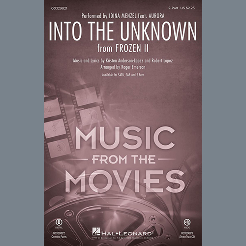 cover: Into The Unknown (from Disney's Frozen 2) (arr. Roger Emerson), Idina Menzel and AURORA