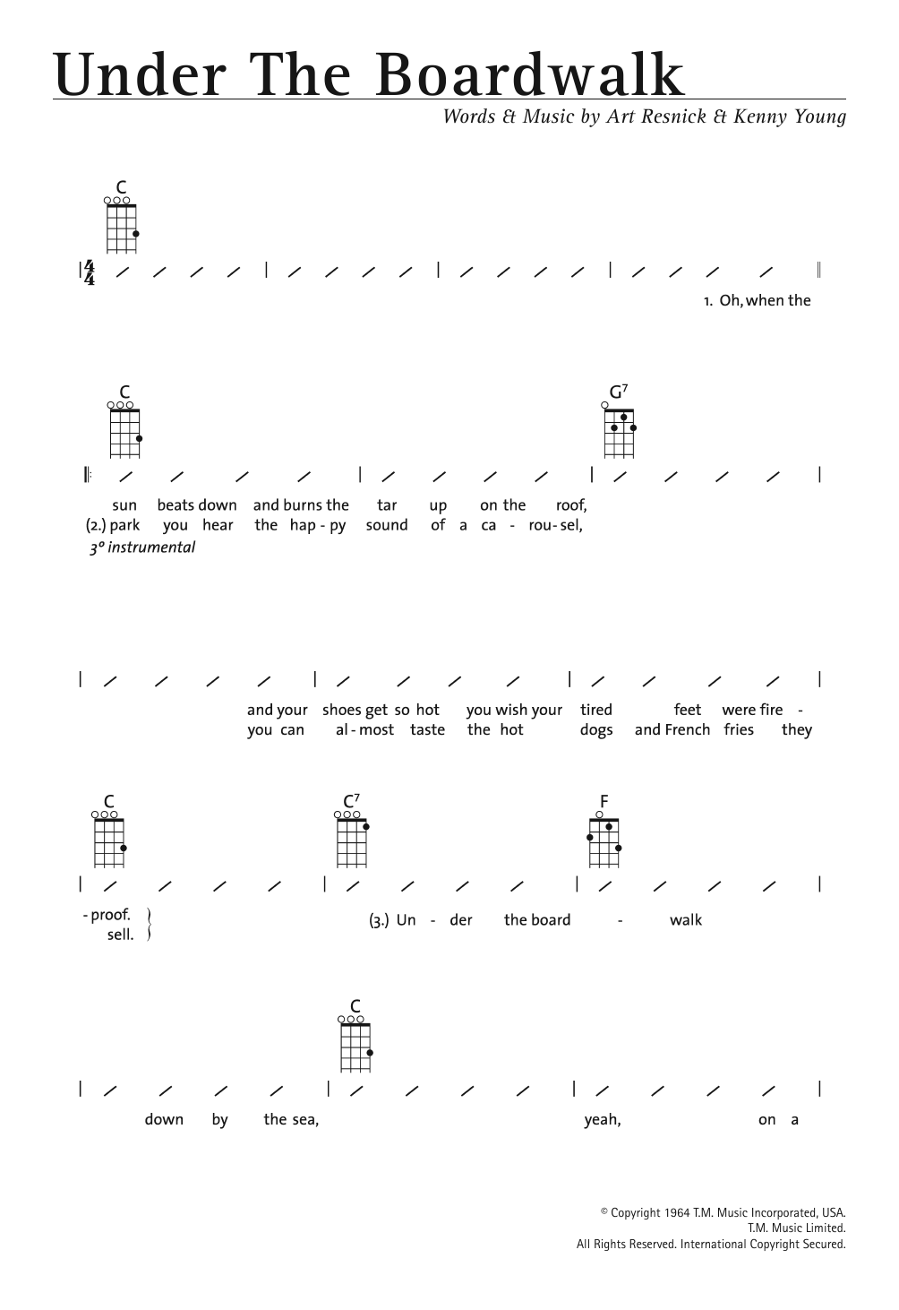 Product gallery: Page 1 of 1 Under The Boardwalk, The Drifters