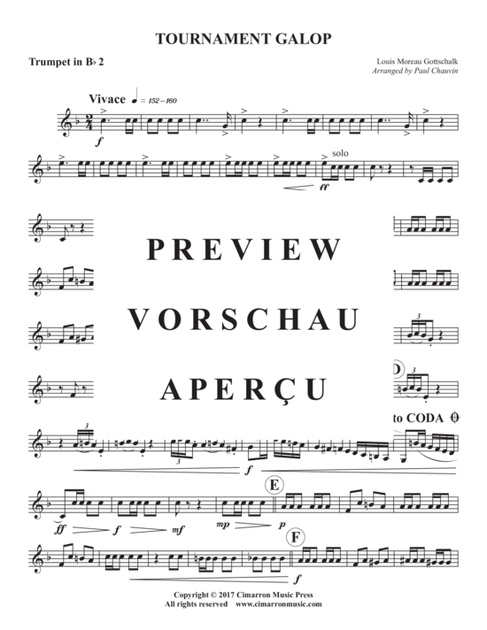 gallery: Tournament Galop , , (Brass quintet)